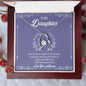 To My Daughter - Forever Love Necklace