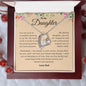 To My Daughter - Forever Love Necklace