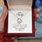 To My Wife - Last Everything - Forever Love Necklace