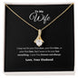 To My Wife - Alluring Beauty Necklace