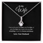 To My Wife - Alluring Beauty Necklace
