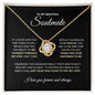To My Soulmate - If I Could Give You - Love Knot Necklace