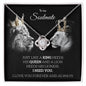 To My Soulmate - Love Knot Necklace
