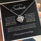 To My Soulmate - If I Could Give You - Love Knot Necklace