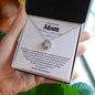 To My Beautiful Mom - Love Knot Necklace