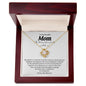 To My Beautiful Mom - Love Knot Necklace