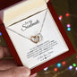 To My Soulmate - Interlocking Hearts Necklace