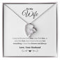 To My Wife - Last Everything - Forever Love Necklace