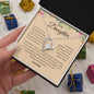To My Daughter - Forever Love Necklace