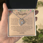 To My Daughter - Forever Love Necklace