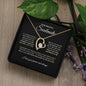 To My Soulmate - If I Could Give You - Forever Love Necklace