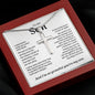 To My Son - Cross Necklace
