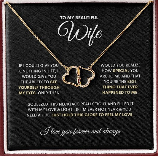 To My Wife - Everlasting Love Necklace